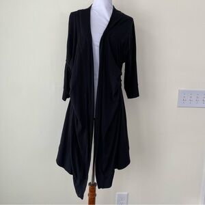 Lululemon Black Open Cardigan Wrap size 10